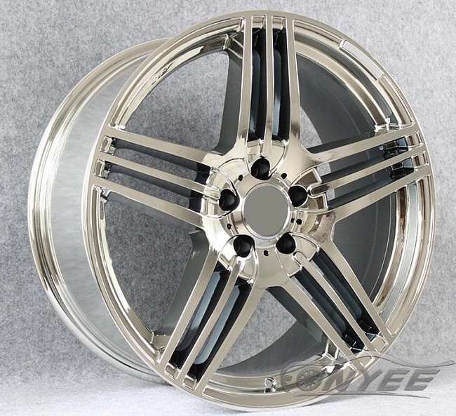 картинка Новые диски Mersedes AMG SLS R19 5x112 ET35 J9,5 хром магазин  StreetTuning 