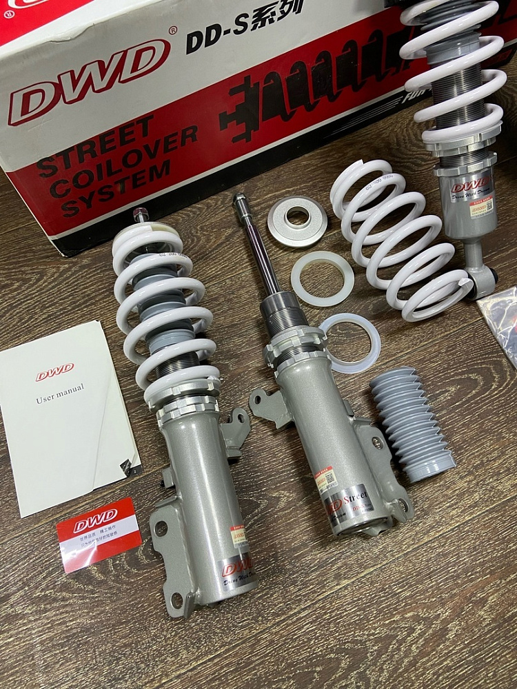 картинка Винтовая подвеска койловеры DWD Street series для Mitsubishi Lancer 10 от магазина  StreetTuning