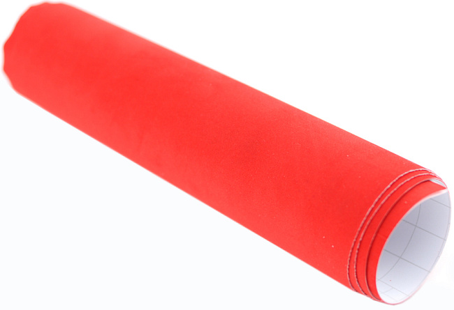 картинка Алькантара на виниловой основе, красная магазин  StreetTuning 