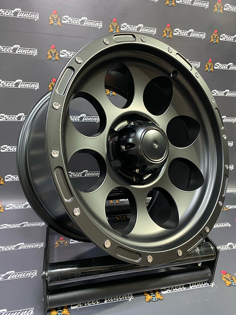 картинка Новые диски AMS (GT WHEEL) R17 J9 ET(-6) 6x139.7 Black Mat магазин  StreetTuning 