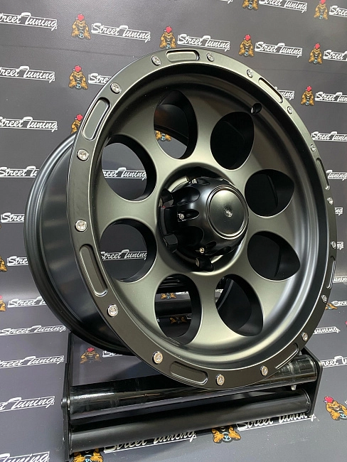 картинка Новые диски AMS (GT WHEEL) R17 J9 ET(-6) 6x139.7 Black Mat магазин  StreetTuning 