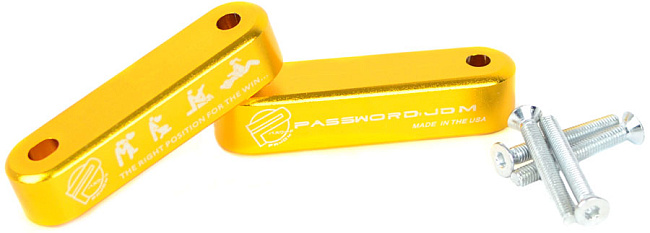 картинка Проставки под капот JDM Epman, желтые магазин  StreetTuning 