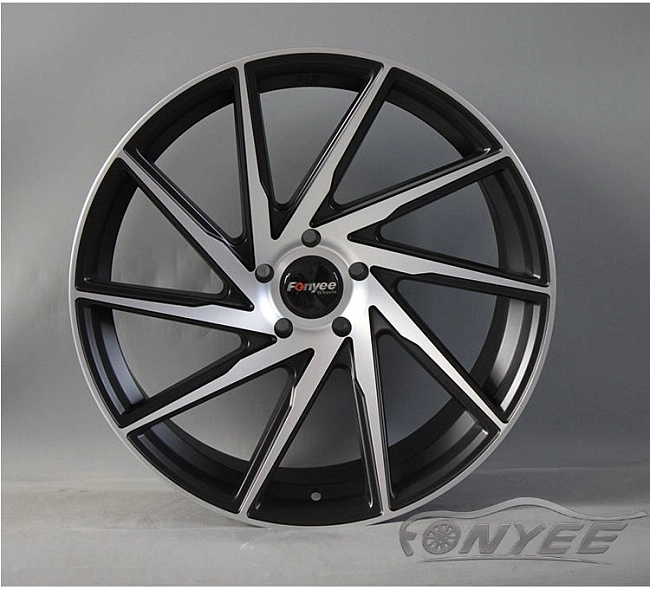 картинка Новые диски F1R F29 R20 5х120 ET38 J10 черный + серебро магазин  StreetTuning 