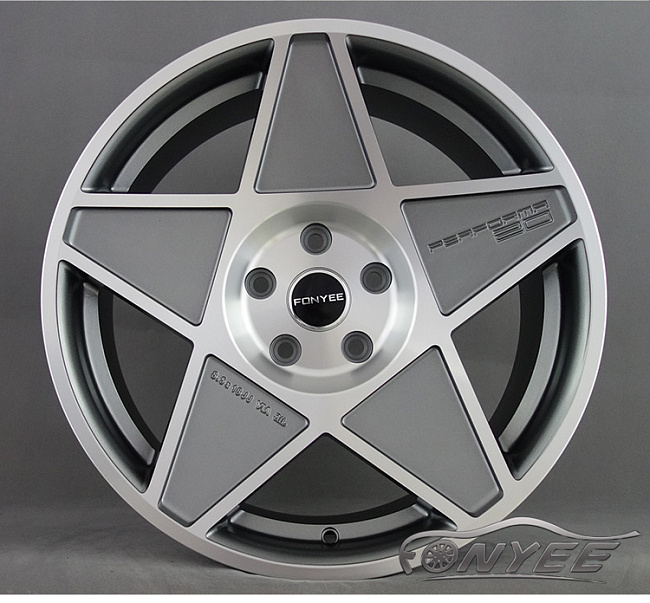 картинка Новые диски Performa 20 R18 J8,5 ET+35 5x114,3 серый + серебро магазин  StreetTuning 