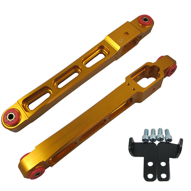 картинка Задние нижние рычаги Epman для Mitsubishi Mirage 97-01 г и Mitsubishi EVO 1 2 3 CE9A, золотистый магазин  StreetTuning 