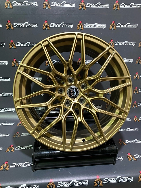 картинка Новые диски SRL DQ012 R18 J8 ET35 5X112 Satin Bronze магазин  StreetTuning 