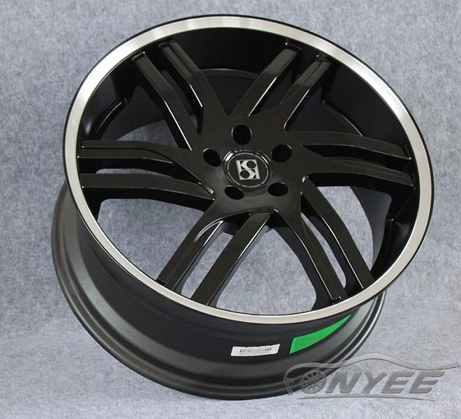 картинка Новые диски Koko Kuture Spline R20 5х112 ET25 J8,5 черный глянец магазин  StreetTuning 