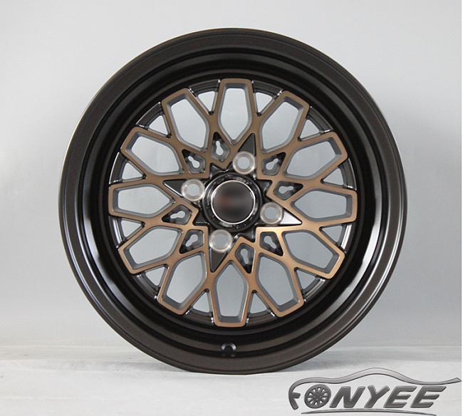 картинка Новые диски Avid.1 895 R15 4x100 ET25 J8 бронза + черный мат магазин  StreetTuning 