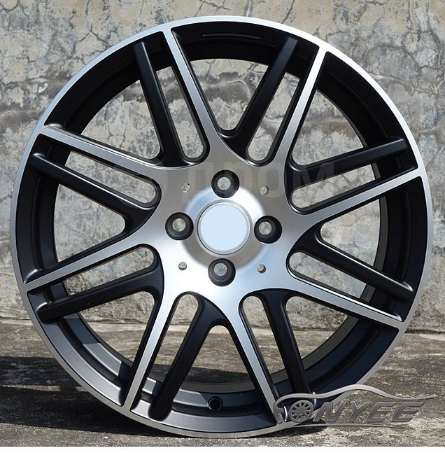 картинка Новые диски для Smart R16 4X100 ET42 J6 серебро + черный мат магазин  StreetTuning 