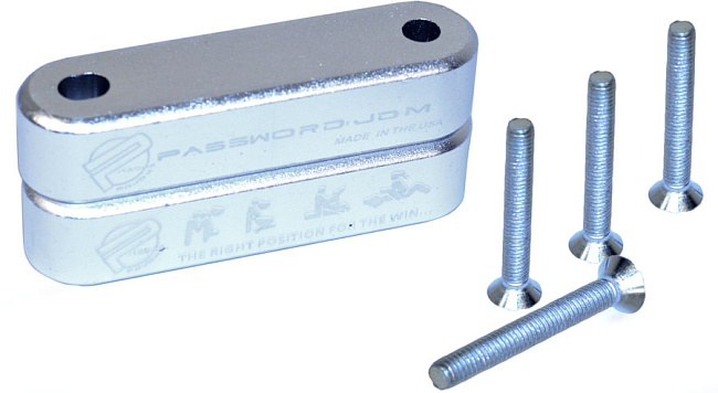 картинка Проставки под капот JDM Epman, серебряные магазин  StreetTuning 