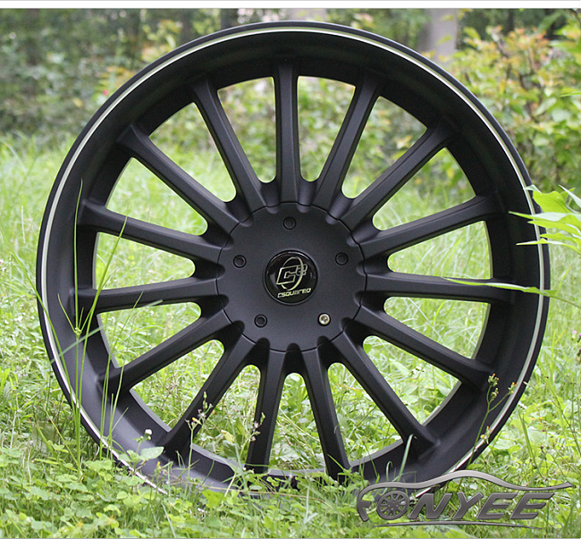 картинка Новые диски C Square C R20 5X108/5X114,3 ET40 J8,5 черный мат магазин  StreetTuning 