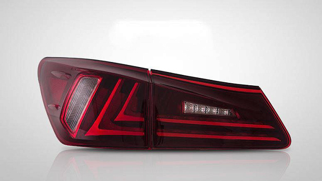 картинка Задние фары для Lexus IS250 2006-2012 г  (2 вариант) магазин  StreetTuning 