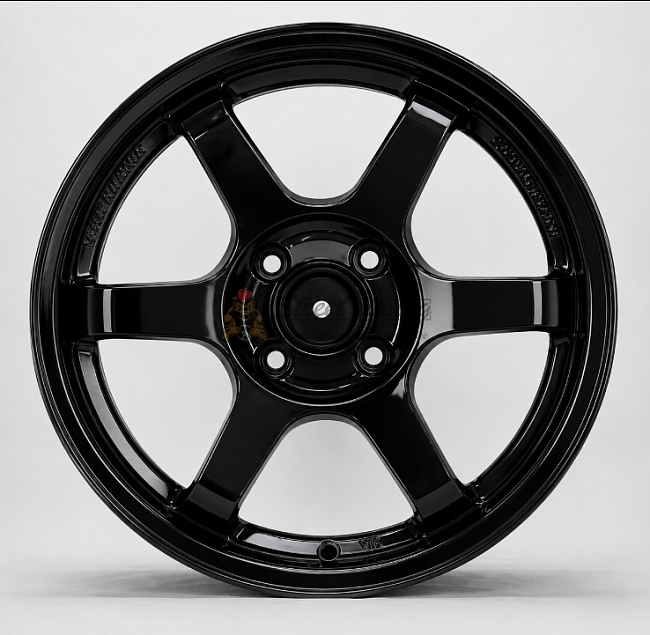 картинка Диски Volk Racing TE37 R16 J7 ET38 5X114,3 black магазин  StreetTuning 