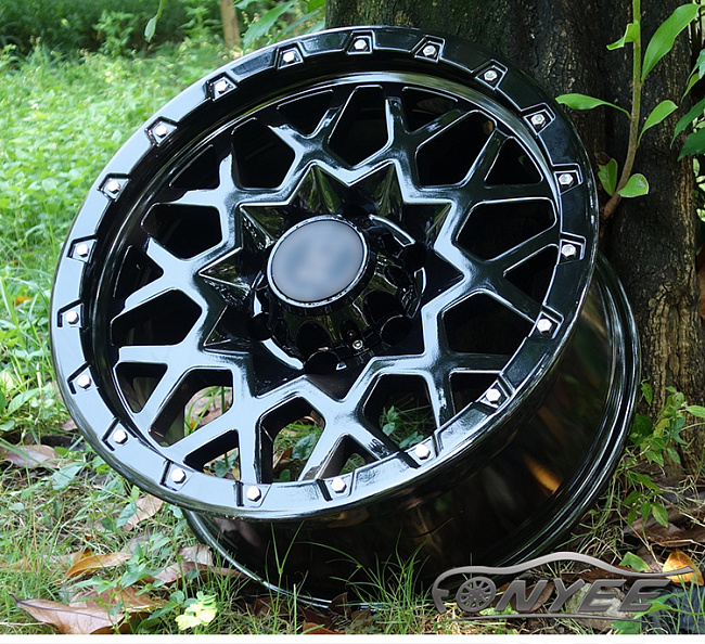 картинка Новые диски Black Rhino Sprocket R17 6X139,7 ET20 J8,5 черный глянец магазин  StreetTuning 