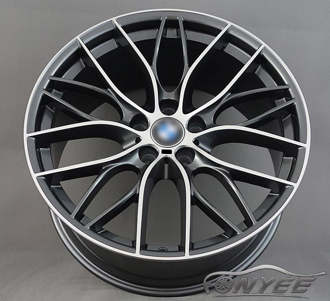 картинка Новые диски BMW Double Spoke 405M R19 5x120 ET40 J9,5 серый + серебро магазин  StreetTuning 