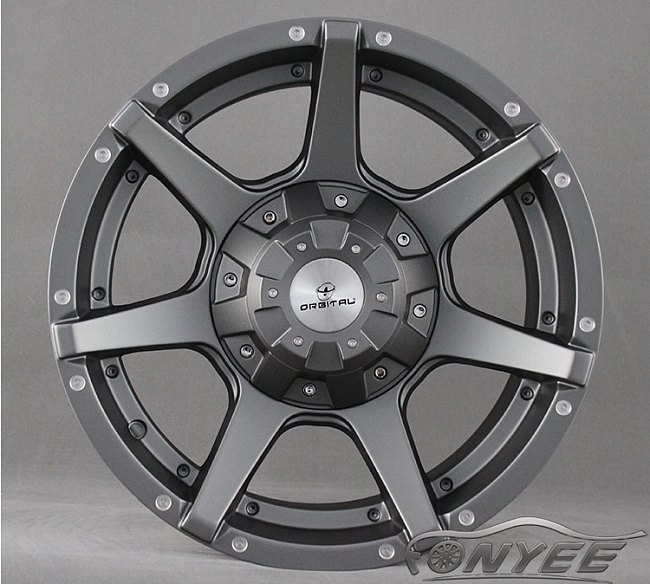 картинка Новые диски Orbital модель 2 R16 6X139,7 ET10 J8,5 серый мат магазин  StreetTuning 