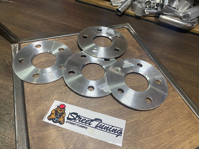 картинка Проставка Starleks 5 мм 5x100 цо 54.1 сквозная - РФ магазин  StreetTuning 