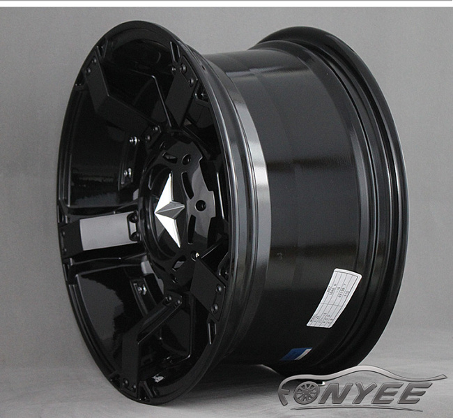 картинка Новые диски KMC XD series Rockstar 2 R16 6X139,7 ET-10 J8 черный глянец магазин  StreetTuning 