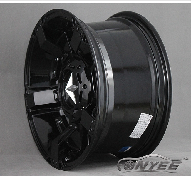 картинка Новые диски KMC XD series Rockstar 2 R16 6X139,7 ET-10 J8 черный глянец магазин  StreetTuning 