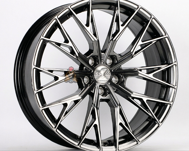 картинка Диски IVF-3408  R19 9.5J ET38 5X114.3 Hyper  Black магазин  StreetTuning 