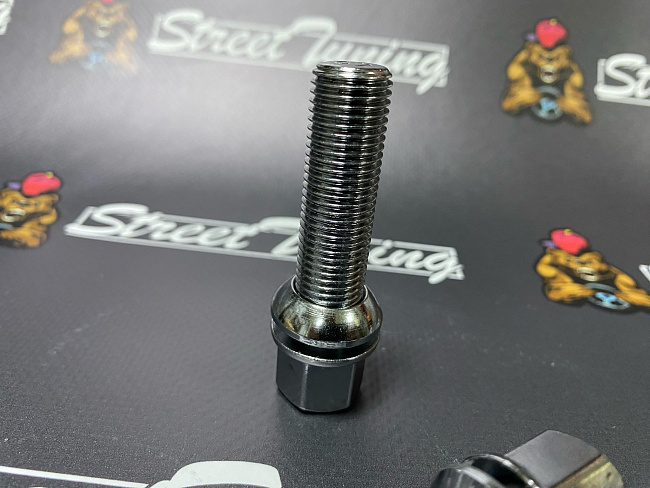 картинка Колесный болт Starleks M14x1.5 высота 45 мм, вращающаяся сфера, кл. 17 магазин  StreetTuning 