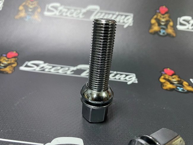 картинка Колесный болт Starleks M14x1.5 высота 45 мм, вращающаяся сфера, кл. 17 магазин  StreetTuning 