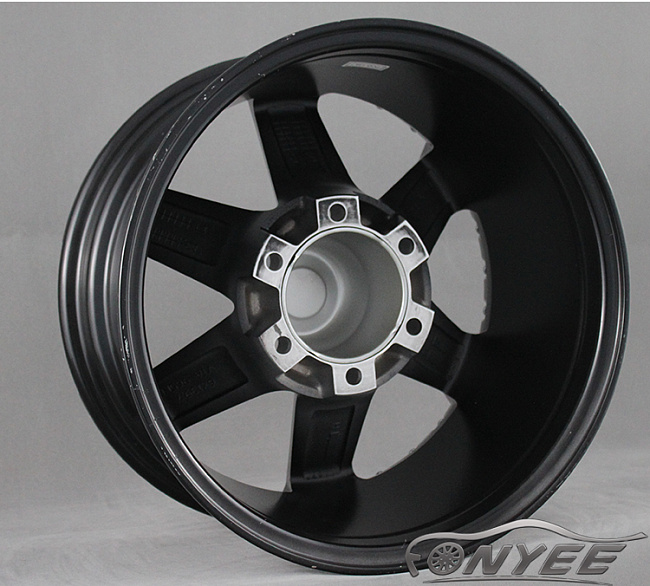 картинка Новые диски MF-961 sport R16 6X139,7 ET-20 J8 черный глянец + серебро магазин  StreetTuning 