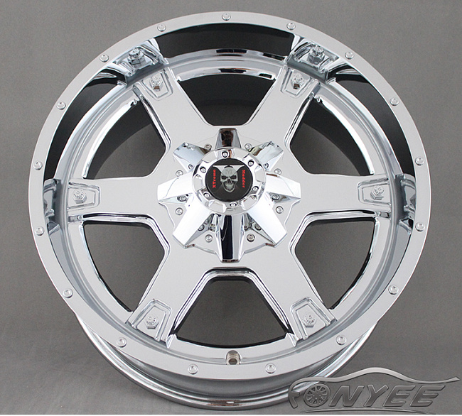 картинка Новые диски XTREME MUDDER 159 R20 5X139,7/5X150 ET5 J9 хром магазин  StreetTuning 