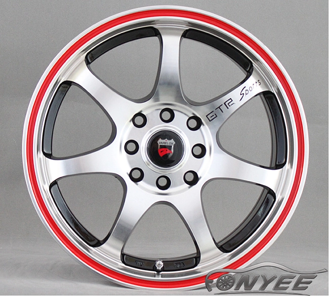 картинка Новые диски Varelox R15 J6,5 ET35 4x100/4x114,3 черный  + серебро магазин  StreetTuning 