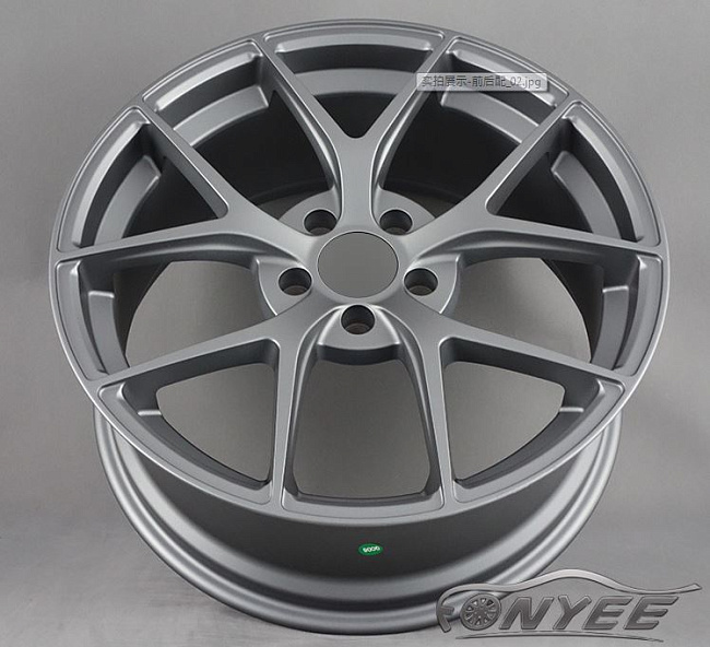 картинка Новые диски BBS CI-R R19 5X114,3 ET40 J8,5 серый мат магазин  StreetTuning 