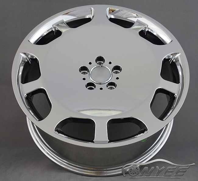 картинка Новые диски для Mercedes в стиле Maybach Replika s600 R20 5X112 ET35 J8,5 хром магазин  StreetTuning 