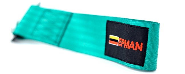 картинка Буксировочный ремень Epman, зеленый магазин  StreetTuning 