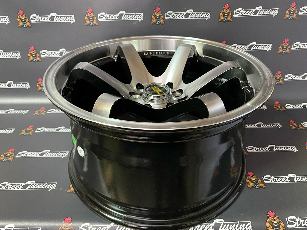 картинка Новые диски Rays TE37 R16 J8.25 ET20 5x100/5x114.3 Silver+Black от магазина  StreetTuning