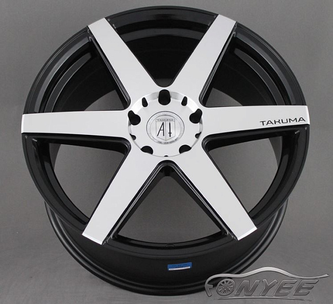 картинка Новые диски Takuma R18 5х114,3 ET37 J8 серебро + черный магазин  StreetTuning 