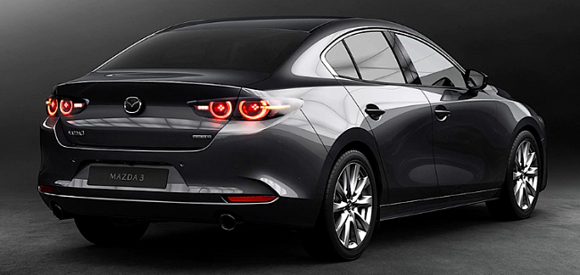 картинка Задние светодиодные фары для MAZDA AXELA c 2019 - по 2021 г магазин  StreetTuning 