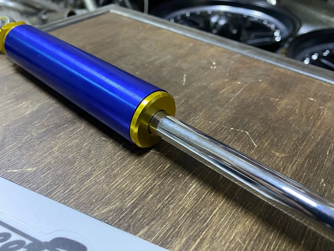 картинка Демпфер двигателя универсальный 305-325мм , синий магазин  StreetTuning 