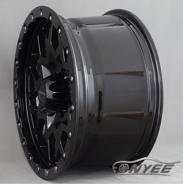 картинка Новые диски Black Rhino Sprocket R17 6X114,3 ET0 J8,5 черный глянец магазин  StreetTuning 