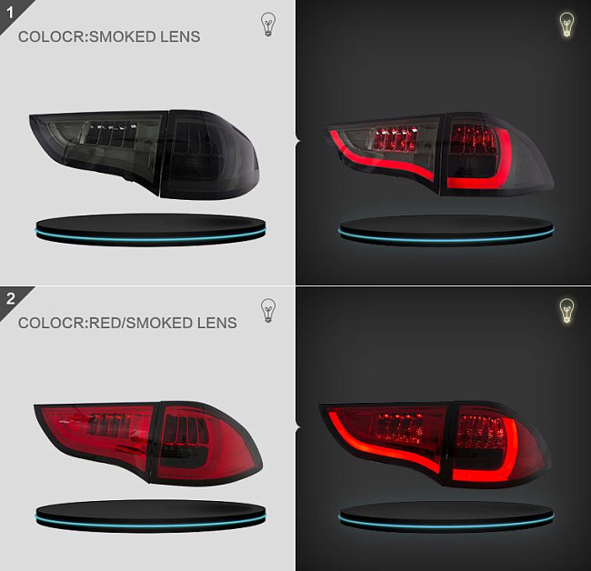 картинка Задние фары для Mitsubishi Pajero sport 2010-2014 г магазин  StreetTuning 