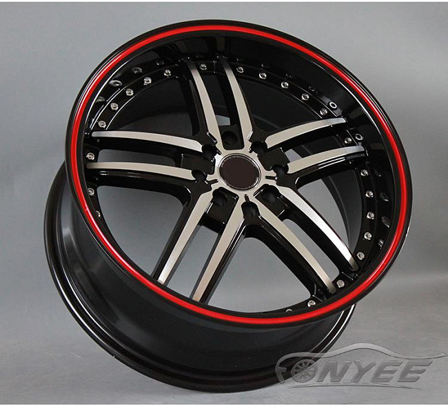 картинка Новые диски Fonyee модель 4 R17 4X100/4X114,3 ET38 J7,5 черный мат магазин  StreetTuning 