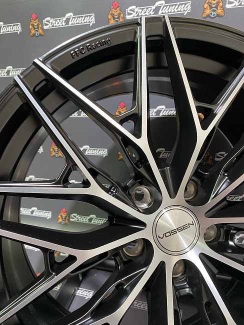 картинка Новые диски Vossen Flow Forming R18 J8 ET35 5X108 Black магазин  StreetTuning 