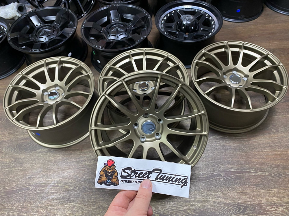 картинка Новые диски RAYS Gram Lights 57 Xtreme R18 5X114,3 ET33 J8,5 бронза матовая от магазина  StreetTuning