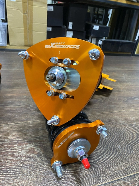 картинка Винтовая подвеска койловеры Maxpeedingrods для Subaru Legacy 05-09 BL магазин  StreetTuning 