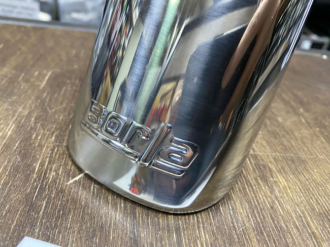 картинка Насадка на глушитель Borla style 67x102 мм хром магазин  StreetTuning 