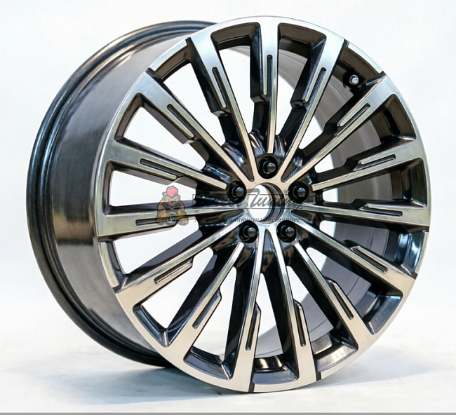 картинка Диски Seat OEM Style  R20 8J ET51 5X108 Black+Silver магазин  StreetTuning 