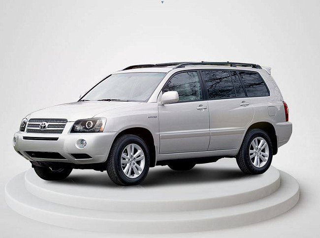 картинка Передние фары для Toyota Kluger/Highlander 2003-2006 г магазин  StreetTuning 
