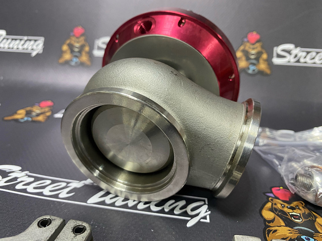 картинка Вестгейт (Wastegate) 44 мм Epman Sport V-band красный магазин  StreetTuning 