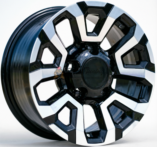 картинка Диски Toyota TY3187 R16 J7 ET0 5X150 black магазин  StreetTuning 