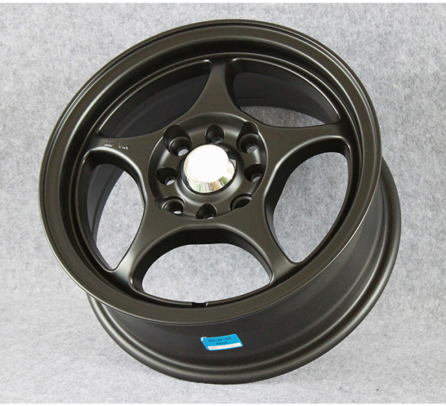 картинка Новые диски A-Tech Monoblock R14 4X100/4X114,3 ET38 J5,5 черный мат магазин  StreetTuning 
