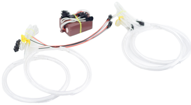 картинка Газоразрядные ангельские для BMW E32/E34/E30/E3. Диаметр 127 мм. магазин  StreetTuning 