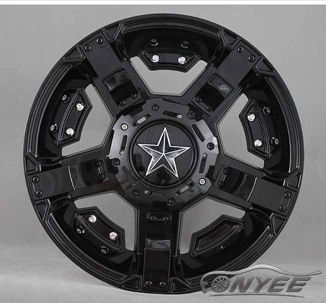 картинка Новые диски KMC XD series Rockstar 2 R16 6X139,7 ET-10 J8 черный глянец магазин  StreetTuning 